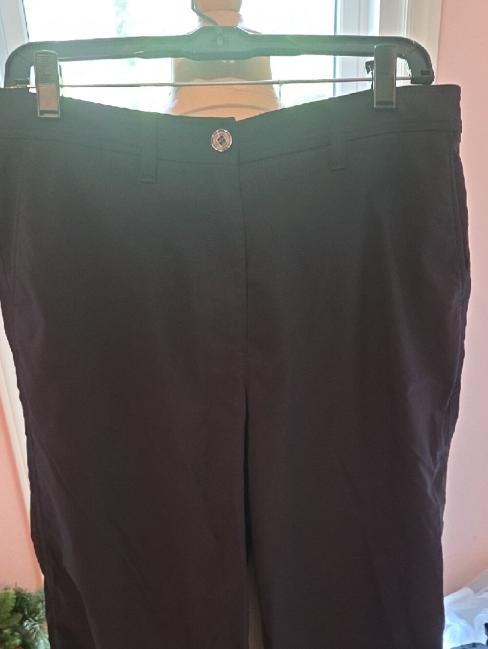 Anatomie Black Wide-Leg Travel Trousers - Picture 2 of 4